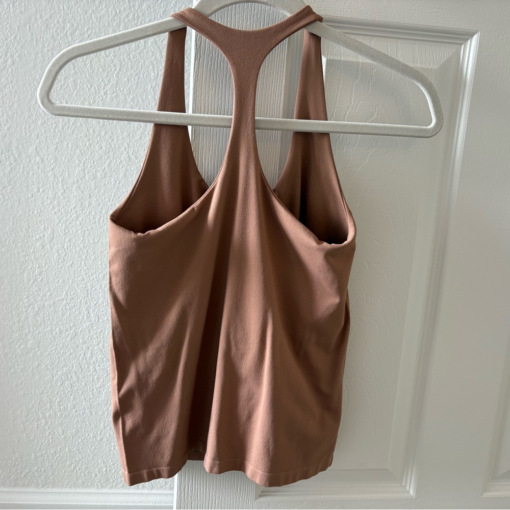 Free People Cocoa Brown Tank Top - Picture 3 of 4